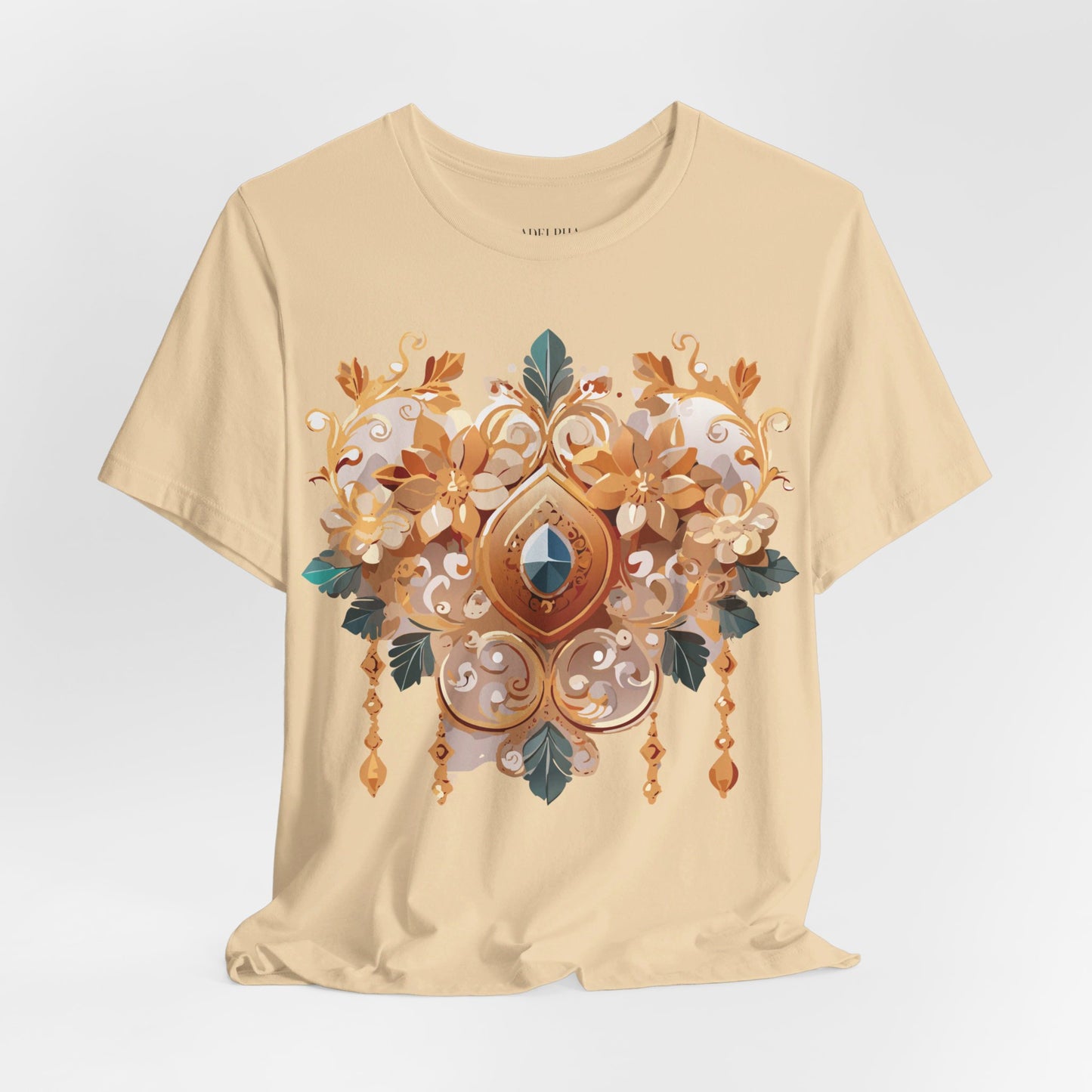 T-Shirt aus natürlicher Baumwolle – Queen Collection