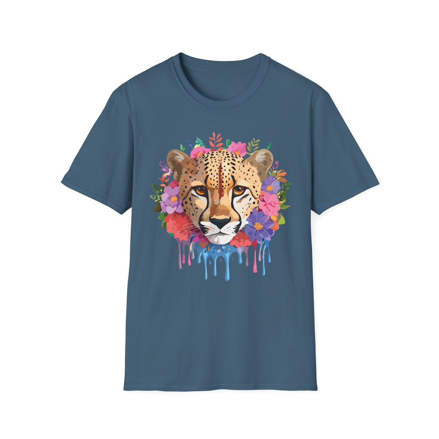 Cheetah Shirt, Shirt with Cheetah, Cheetah Tee, Shirt with Animals