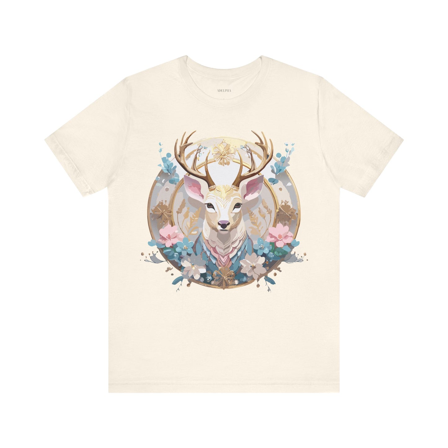 T-shirt en coton naturel - Collection Médaillon