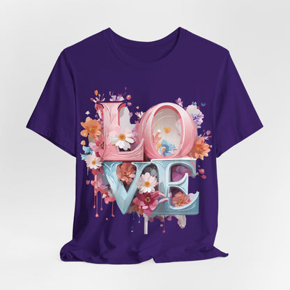 Natural Cotton Tee Shirt - Love Story Collection Printify