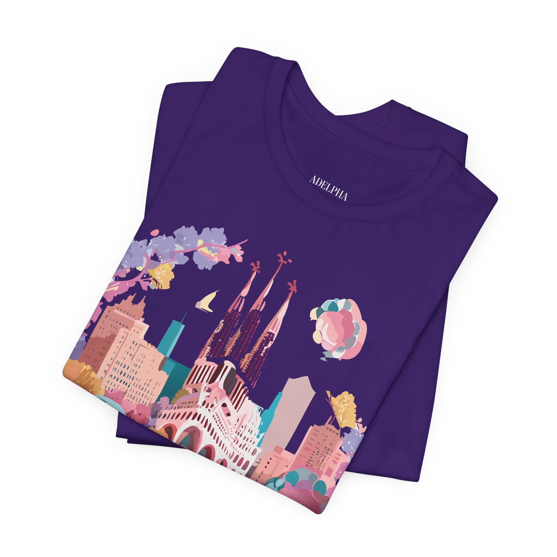 Tourist Shirt, Shirt with Barcelona - ADELPHA