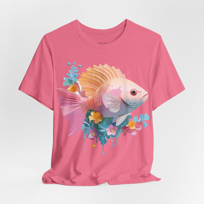 Shirt with Animals | Fish Printify