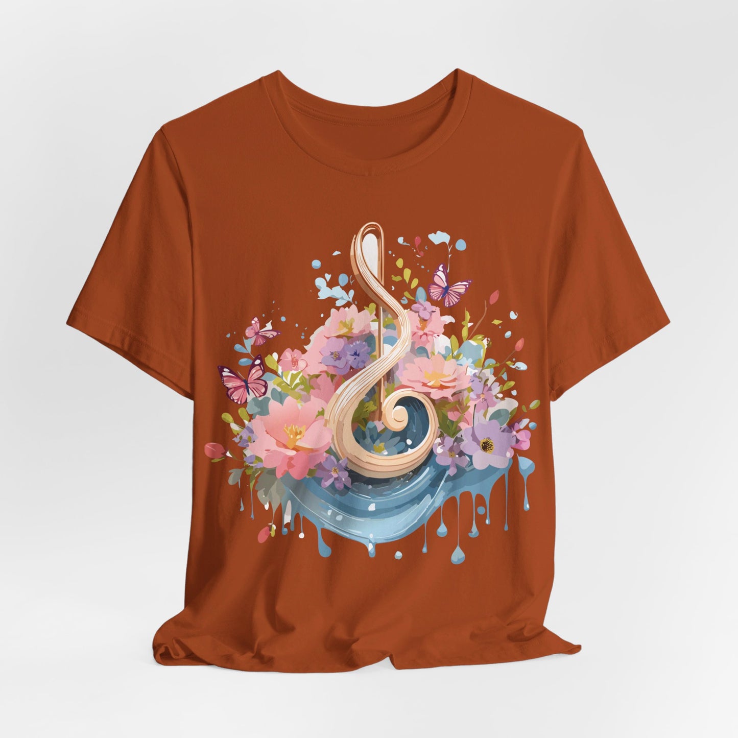 T-shirt en coton naturel - Collection Musique