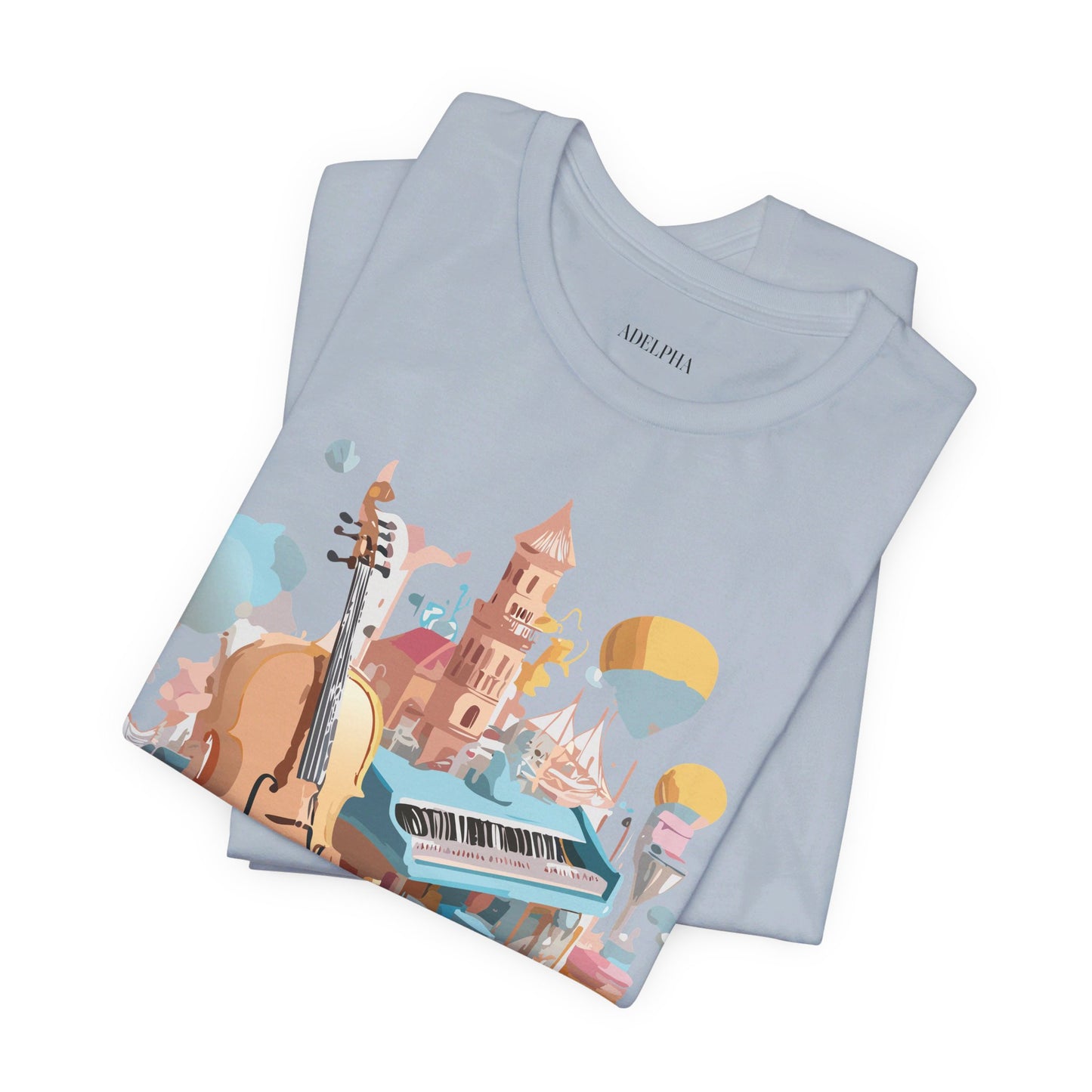 T-shirt en coton naturel - Collection Musique