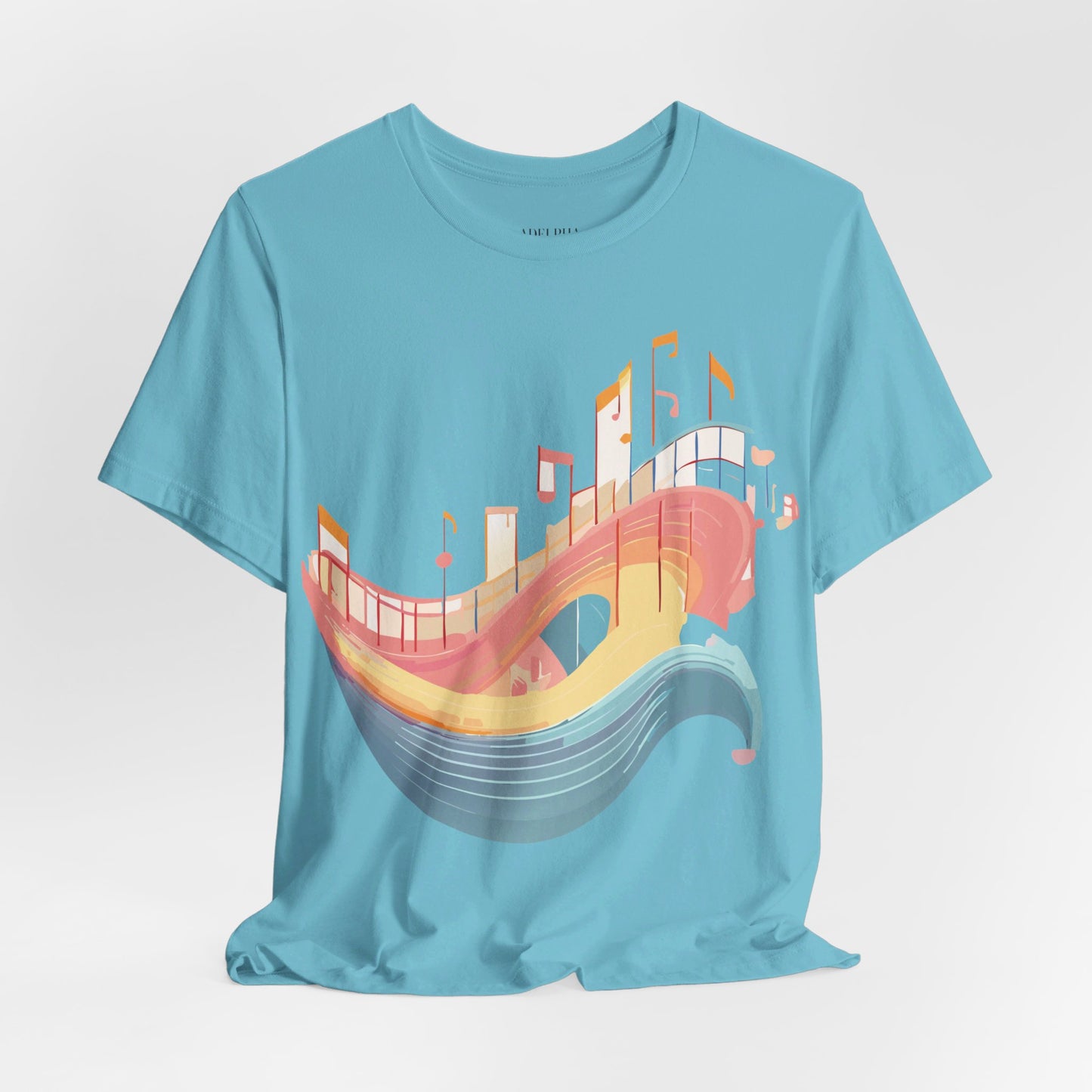 Natural Cotton Tee Shirt - Music collection