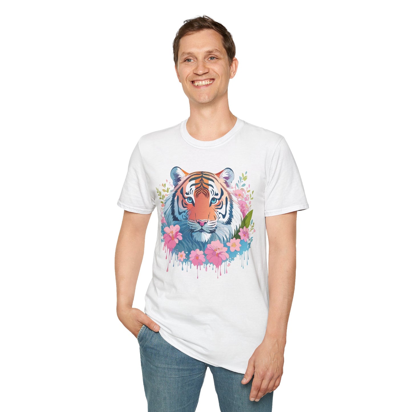 Tiger Shirt, Shirt with Tiger, Animal Tee, Shirt with Animals