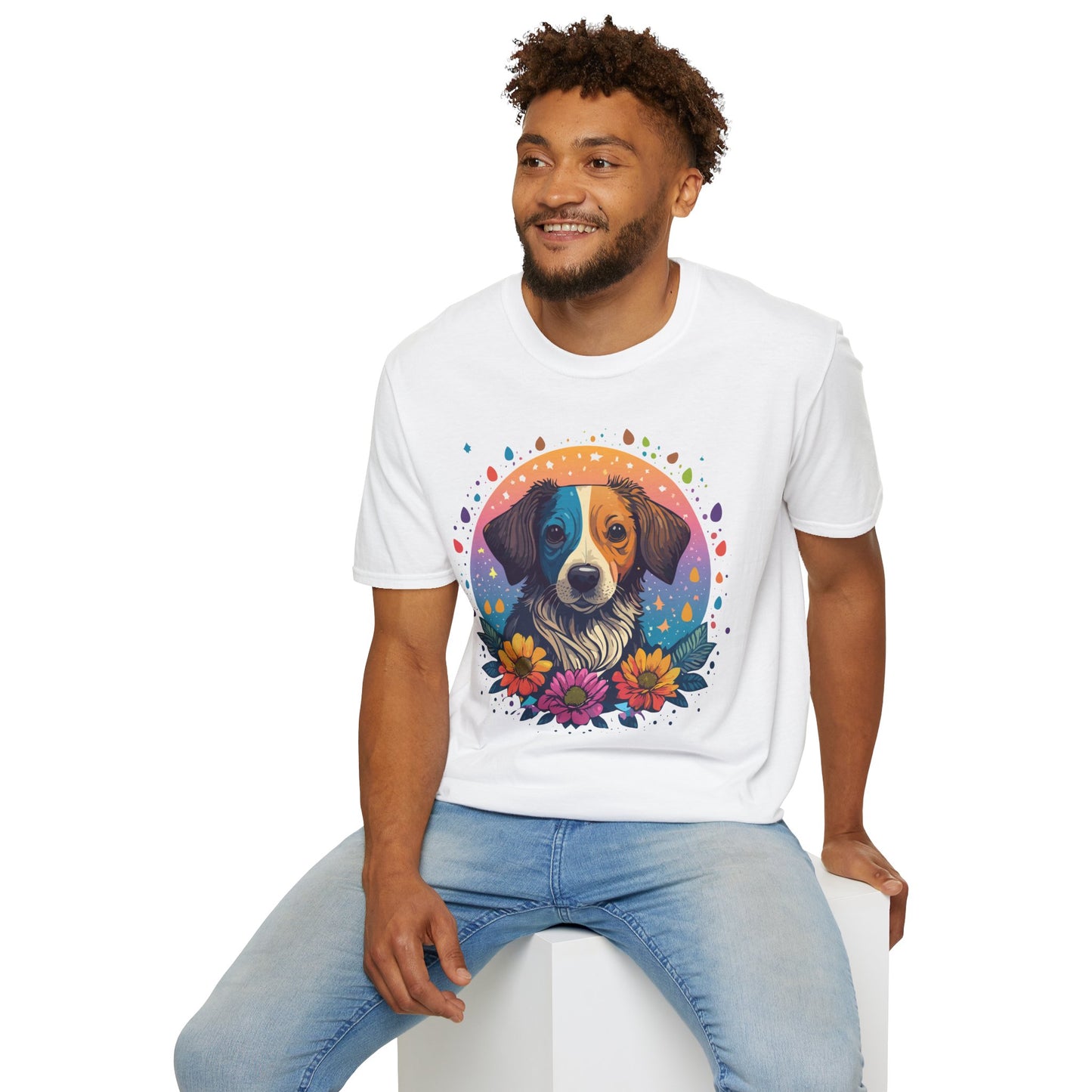 Dog Shirt, Shirt with Dog, Animal Tee, Shirt with Animals