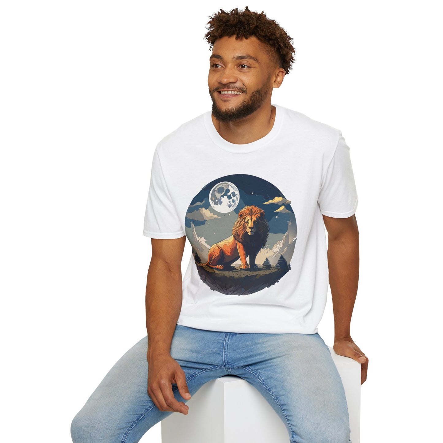 Lion Shirt, Shirt with Lion, Animal Tee, Shirt with Animals