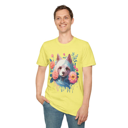 Dog Shirt Unisex Softstyle Cotton Tee Gildan 64000 With Animal Designs
