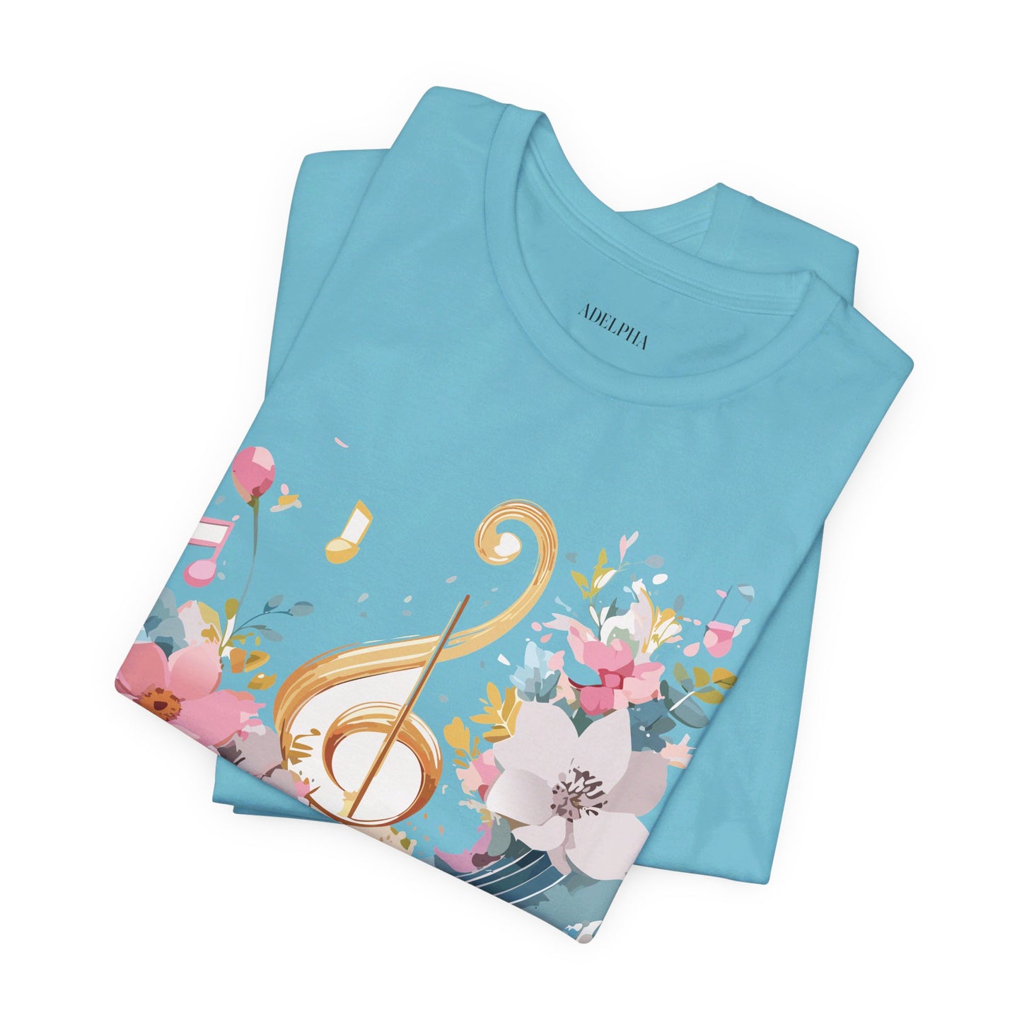 T-shirt en coton naturel - Collection Musique