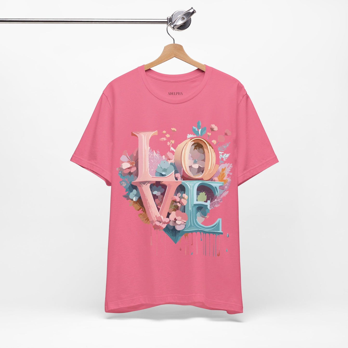 Natural Cotton Tee Shirt - Love story Collection