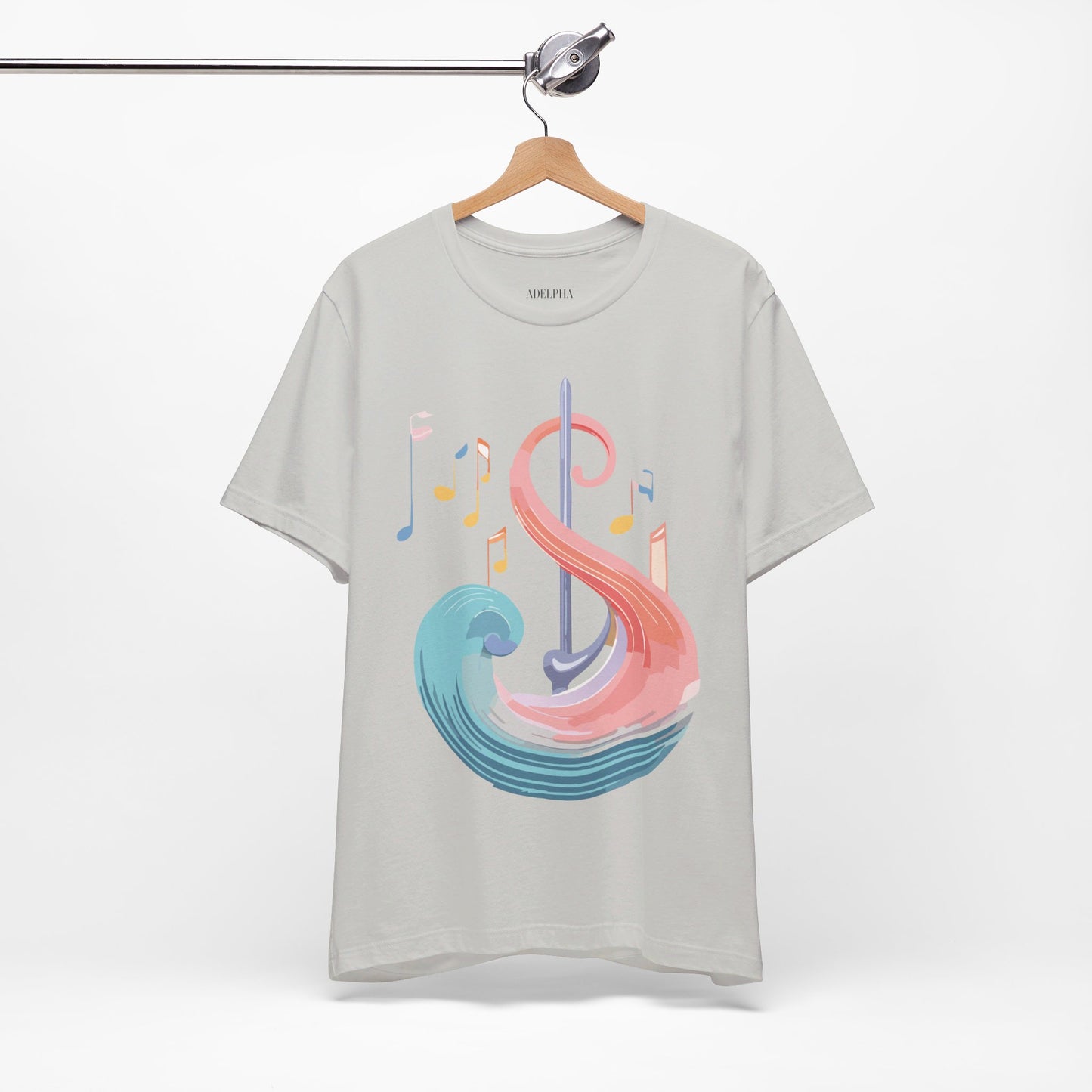 T-shirt en coton naturel - Collection Musique