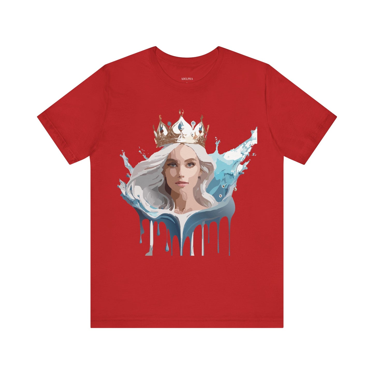 T-Shirt aus natürlicher Baumwolle – Queen Collection