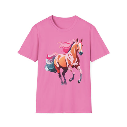 Horse Shirt Gildan Softstyle Tee Unisex 100 Percent Ring Spun Cotton
