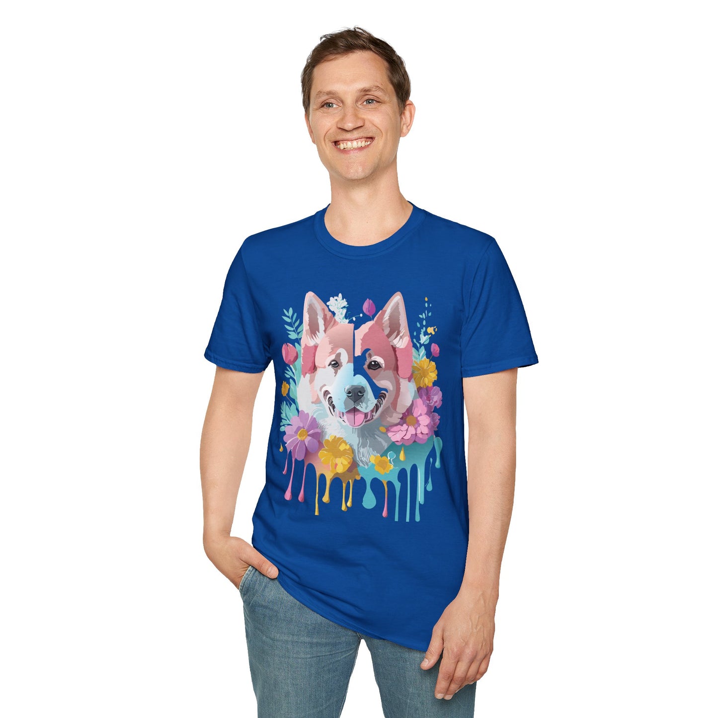 Dog Shirt, Shirt with Dog, Animal Tee, Shirt with Animals