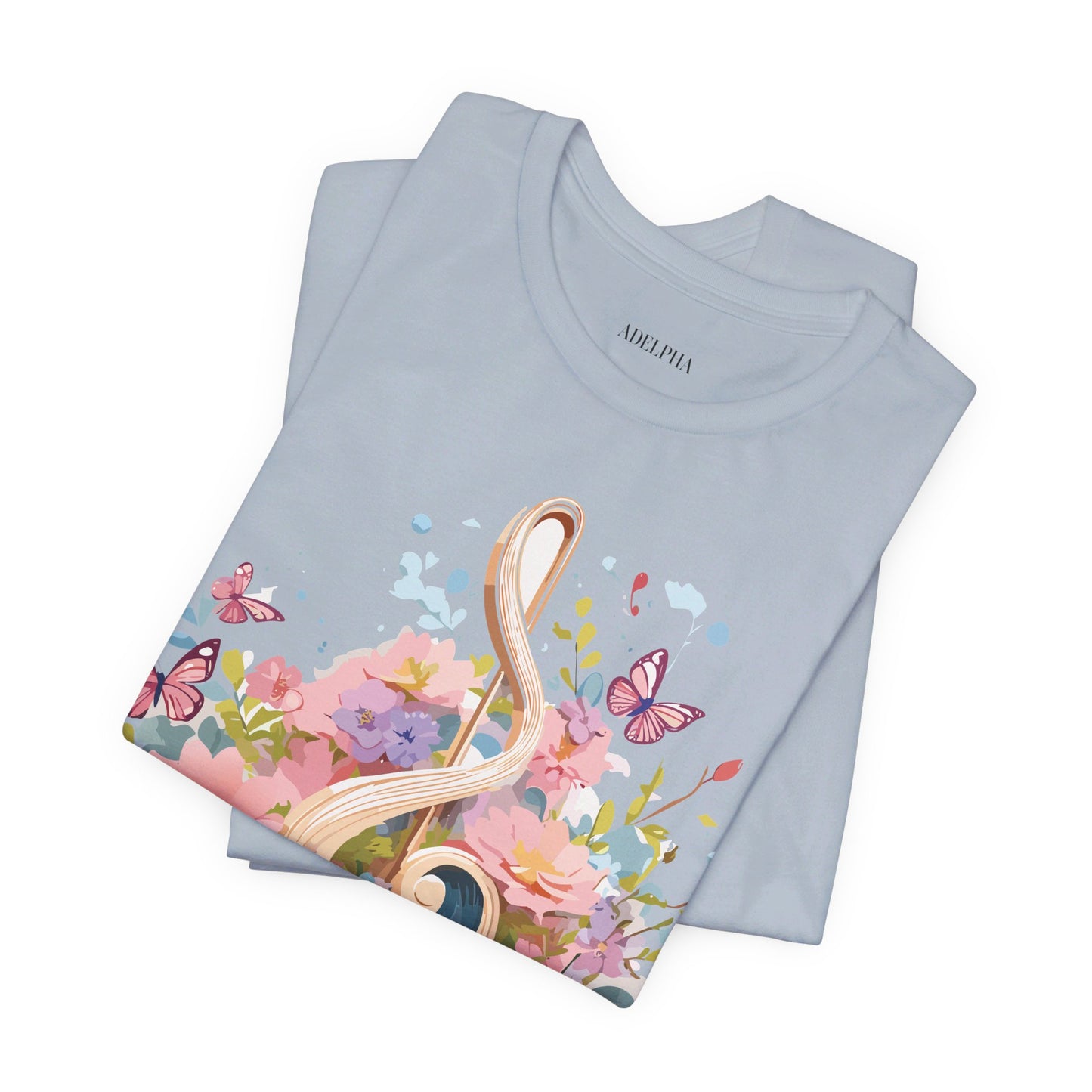 T-shirt en coton naturel - Collection Musique