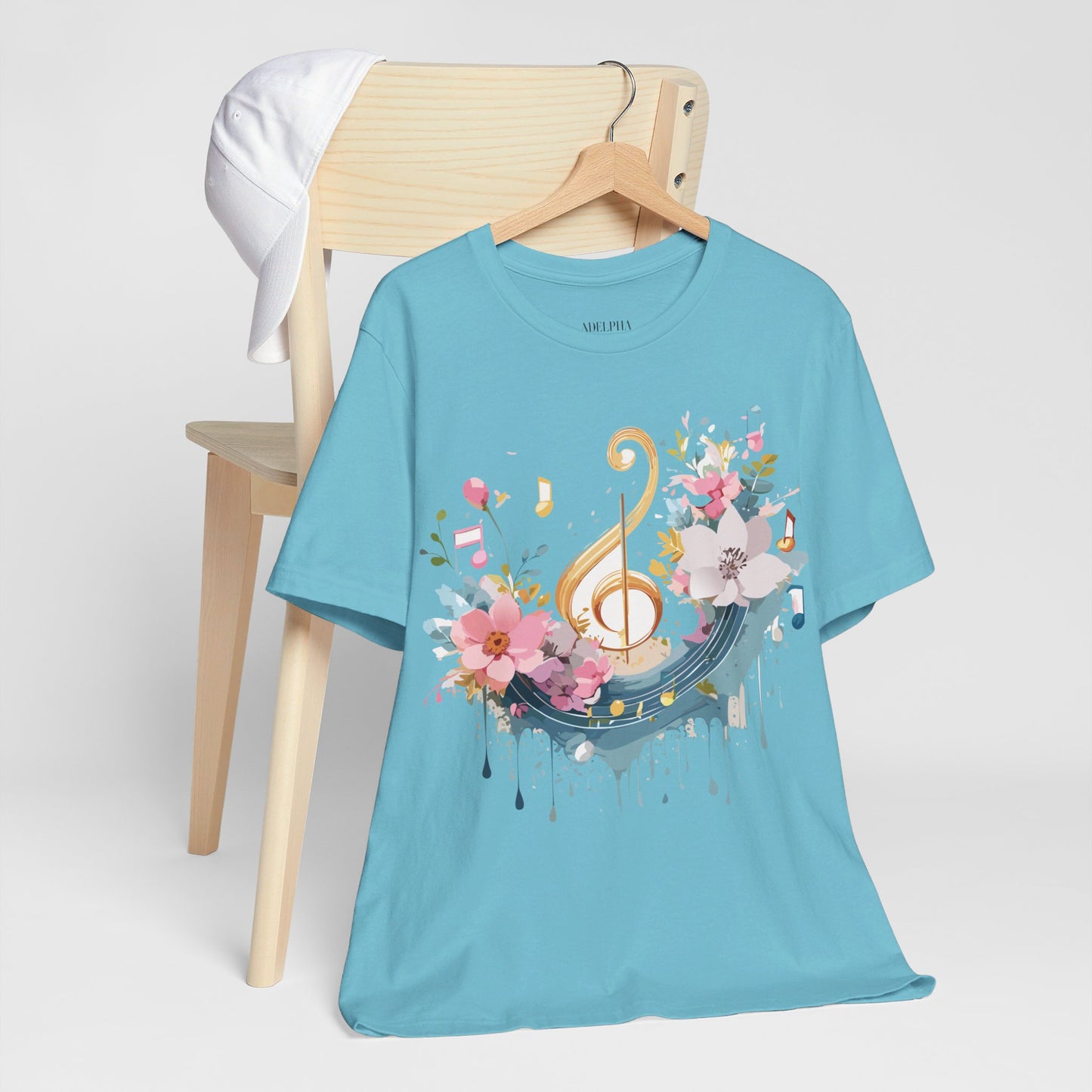 T-shirt en coton naturel - Collection Musique