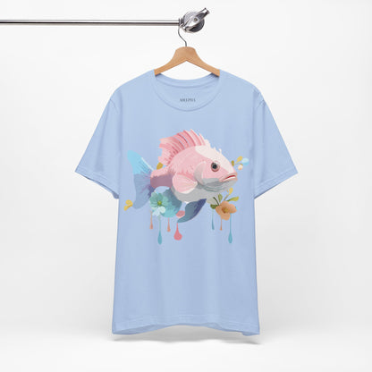 Shirt with Animals | Fish Printify