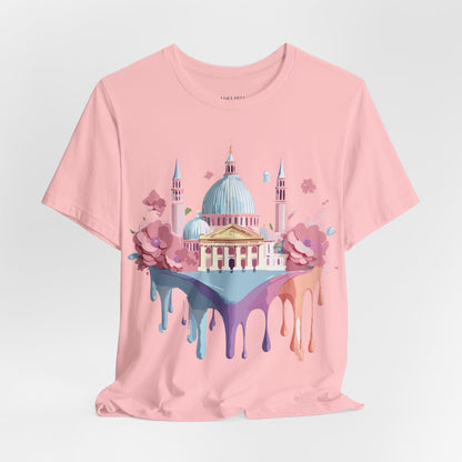 Natural Cotton Tee Shirt - Beautiful Places Collection - Venice Printify