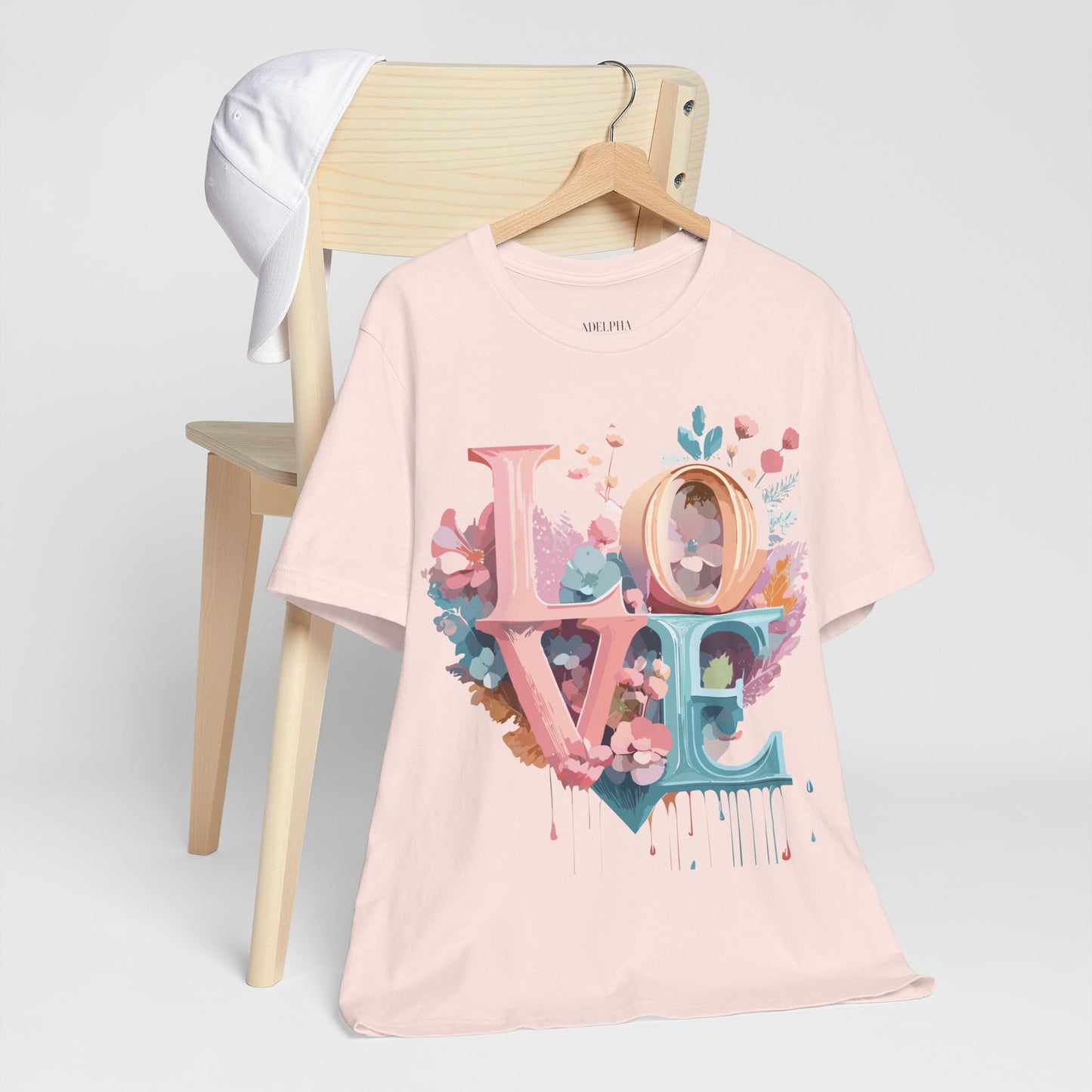 Natural Cotton Tee Shirt - Love story Collection