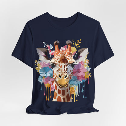 Shirt with Animals | Giraffe Printify