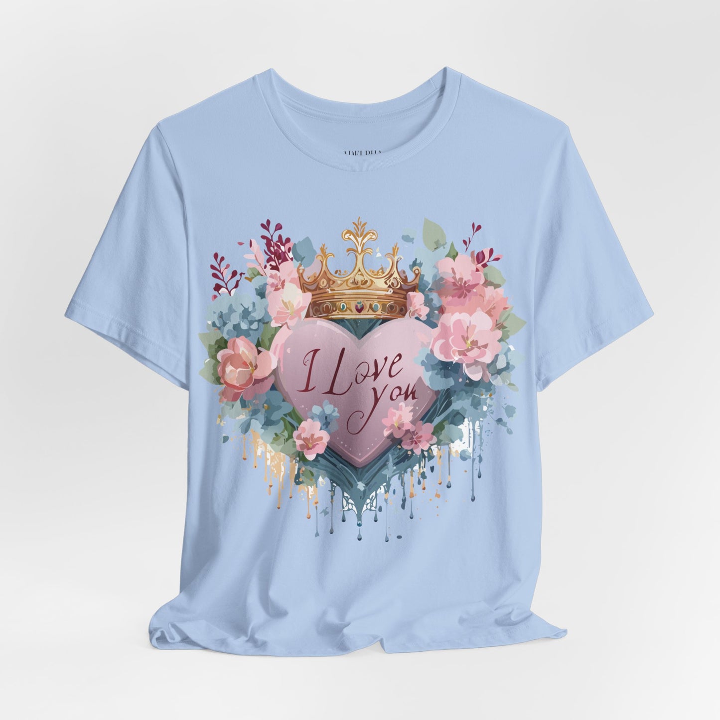 Natural Cotton Tee Shirt - Love story Collection