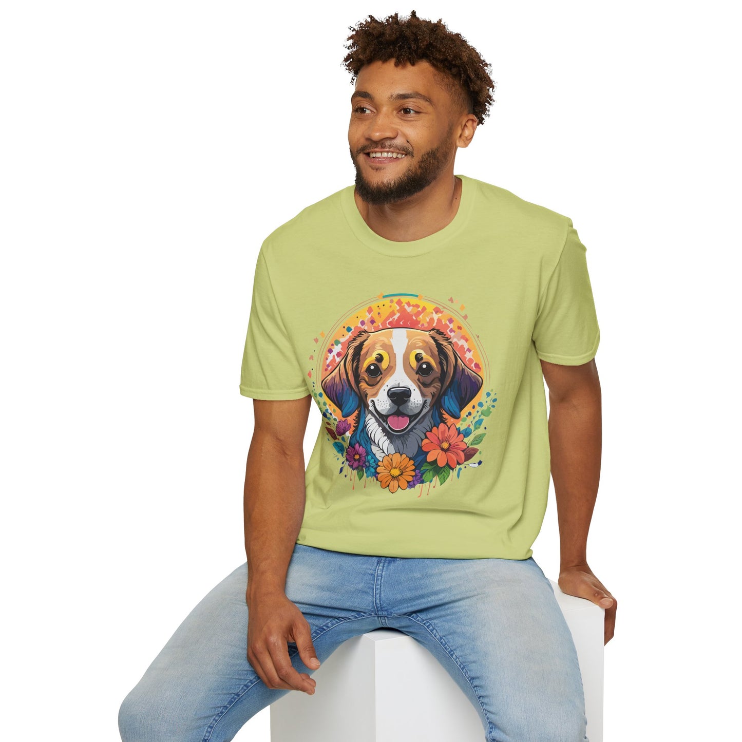 Dog Shirt, Shirt with Dog, Animal Tee, Shirt with Animals