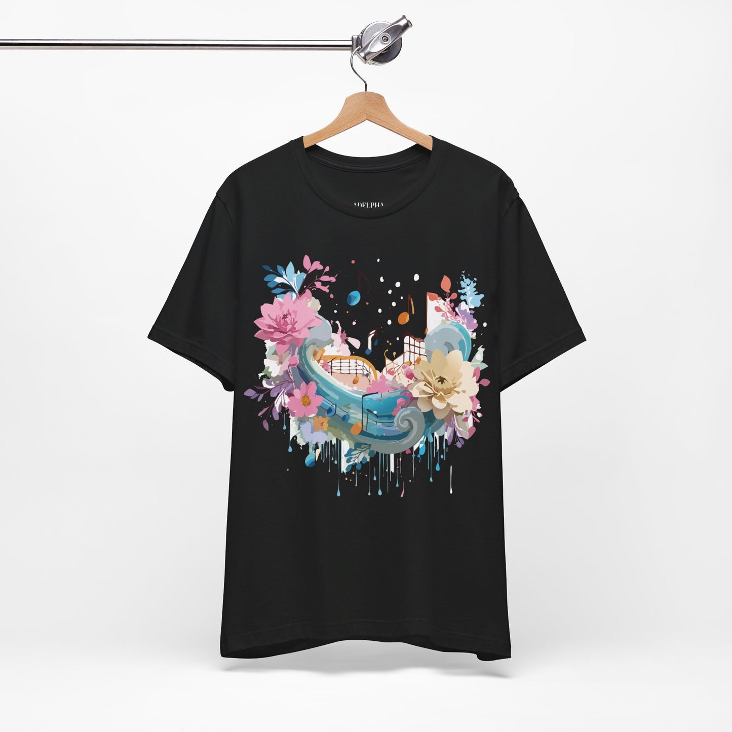 Natural Cotton Tee Shirt - Music Collection