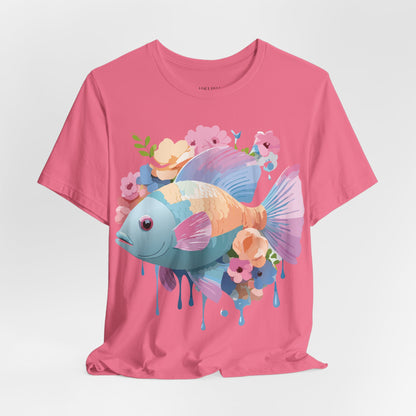 Shirt with Animals | Fish Printify