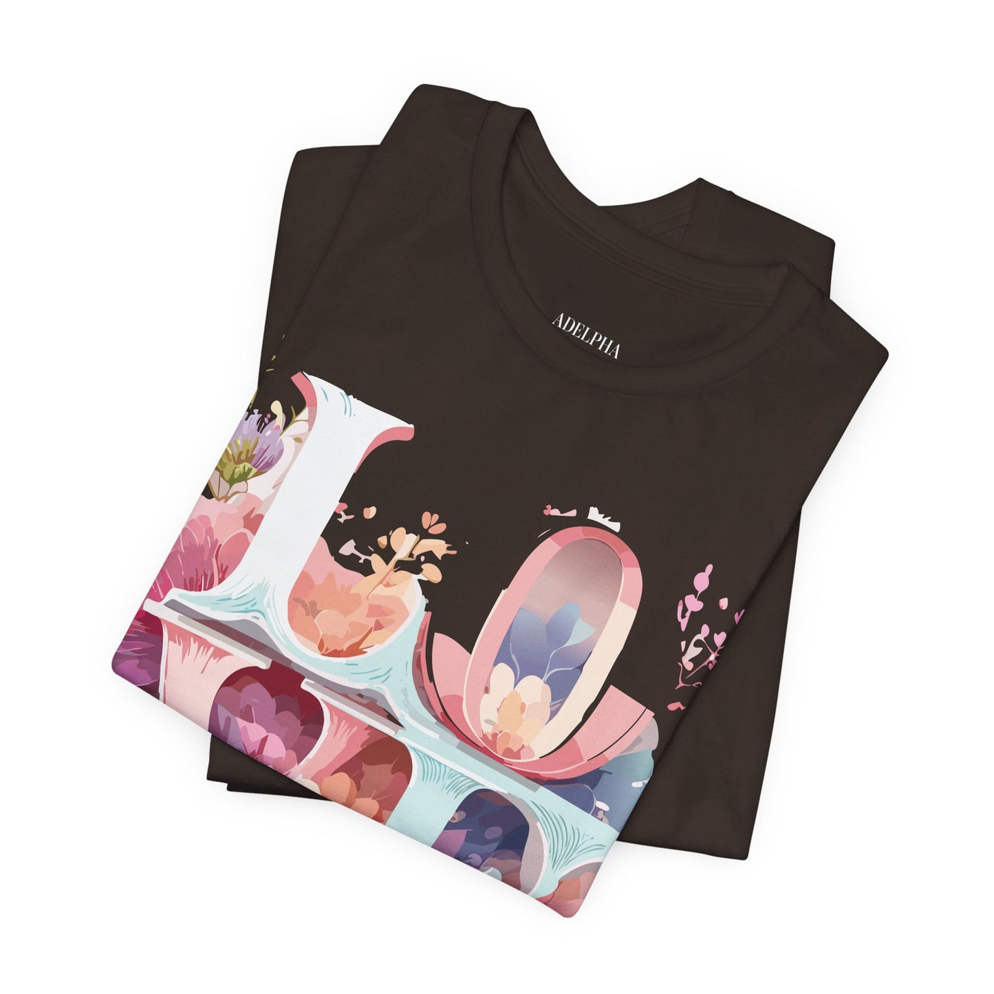 T-Shirt aus natürlicher Baumwolle – Love Story Collection