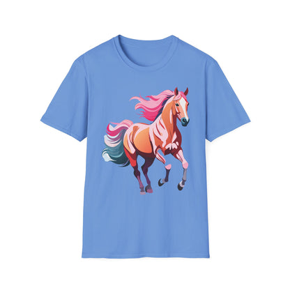 Horse Shirt Gildan Softstyle Tee Unisex 100 Percent Ring Spun Cotton