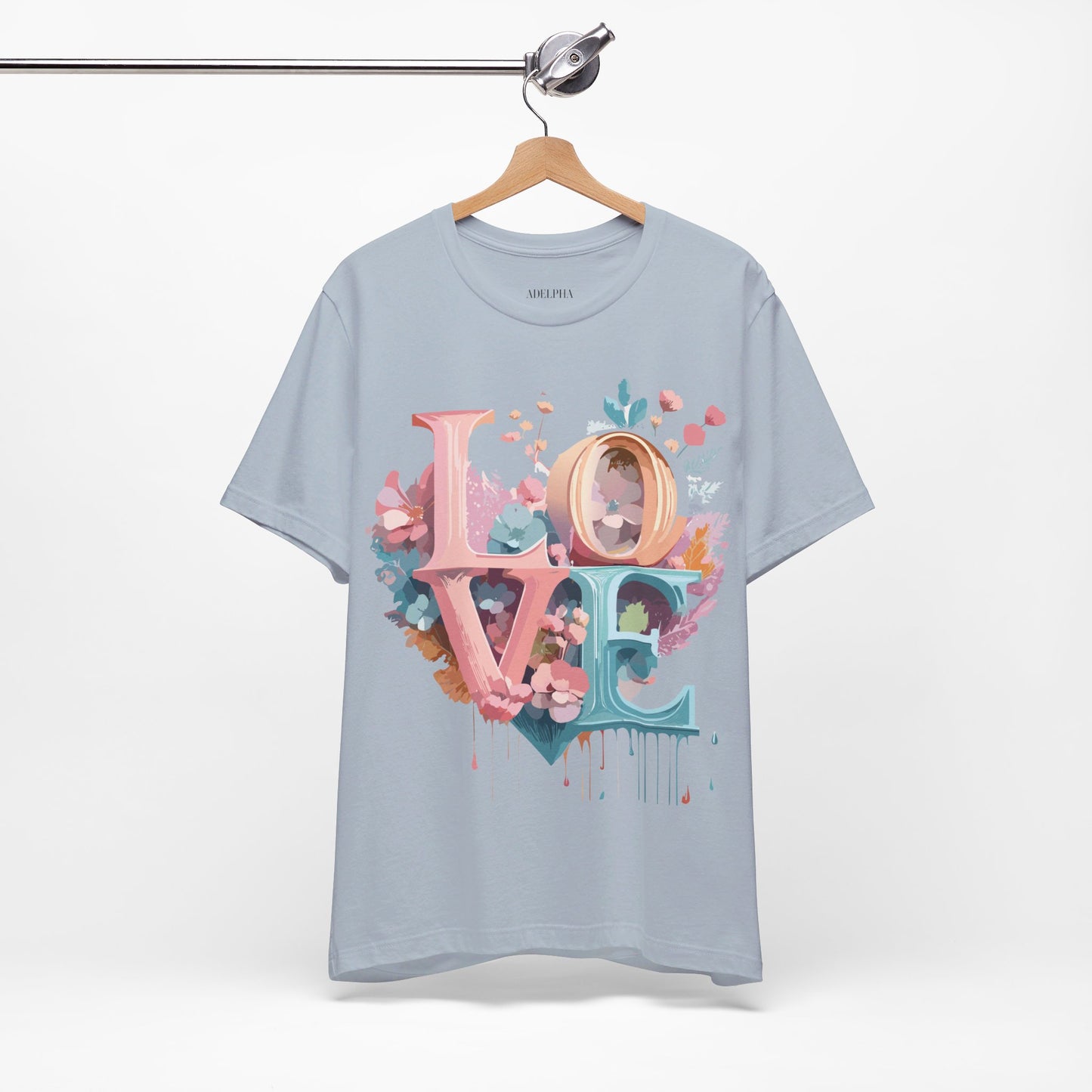 Natural Cotton Tee Shirt - Love story Collection