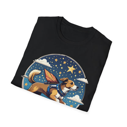Dog Shirt Unisex Animal Print Tee Hundred Percent Cotton Softstyle Gildan 64000