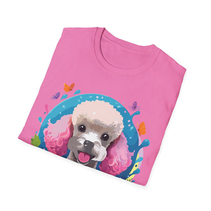 Dog Shirt With Animals Unisex Softstyle Tee 100 Percent Cotton Gildan 64000