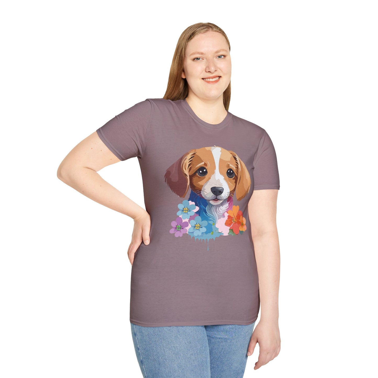 Dog Shirt, Shirt with Dog, Animal Tee, Shirt with Animals