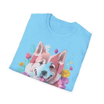 Dog Shirt Unisex Tee Softstyle Cotton Comfort for Animal Lovers