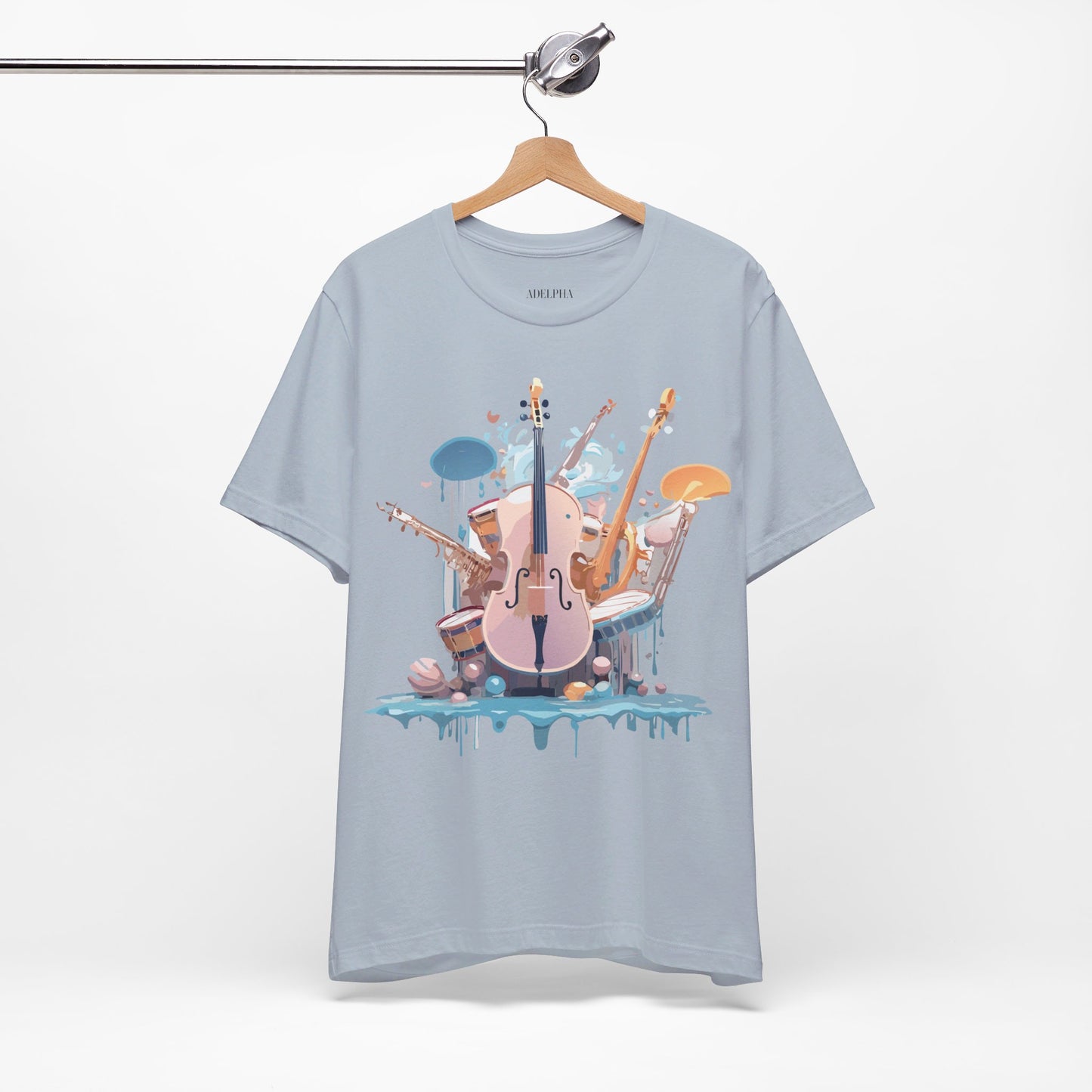 Natural Cotton Tee Shirt - Music collection