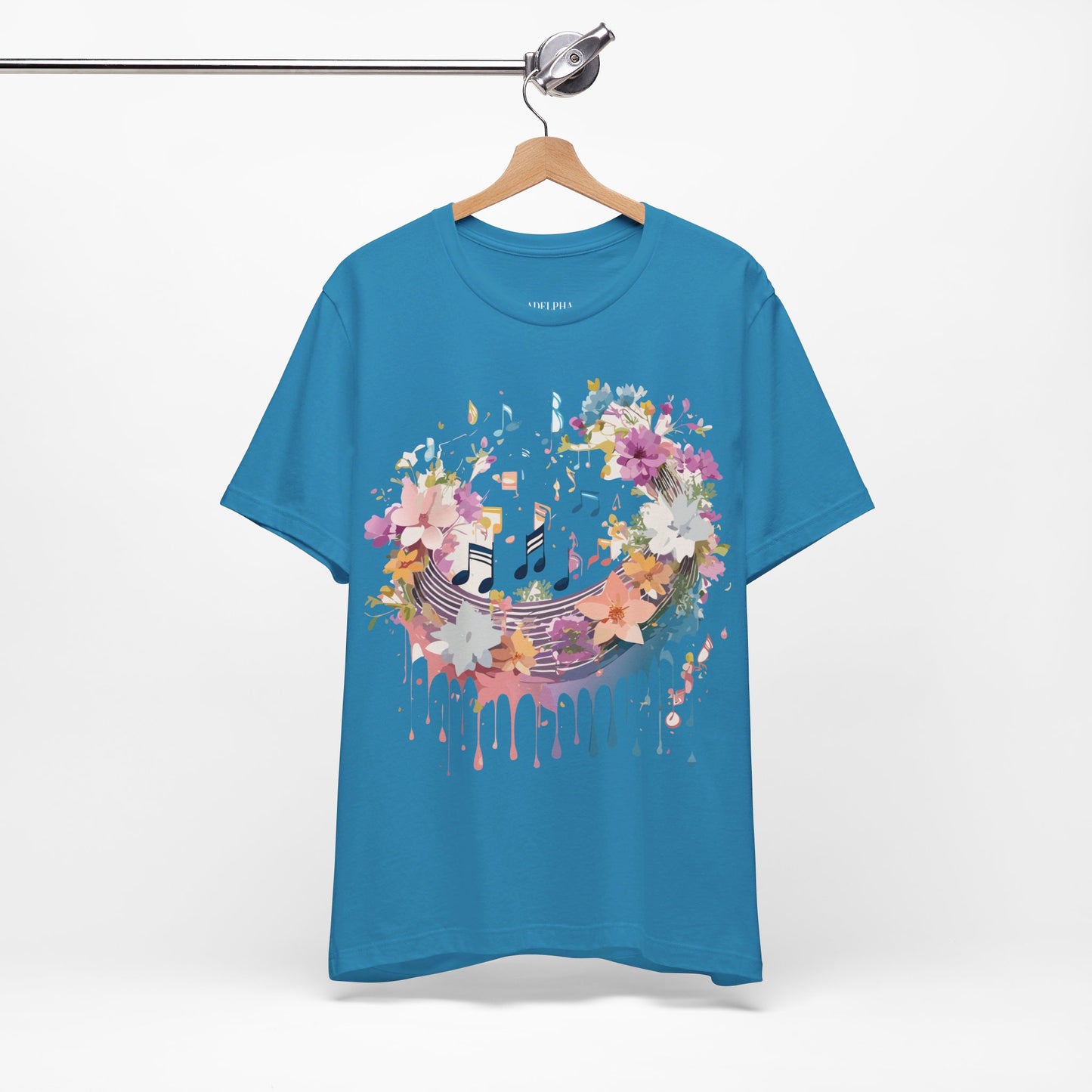 Natural Cotton Tee Shirt - Music Collection