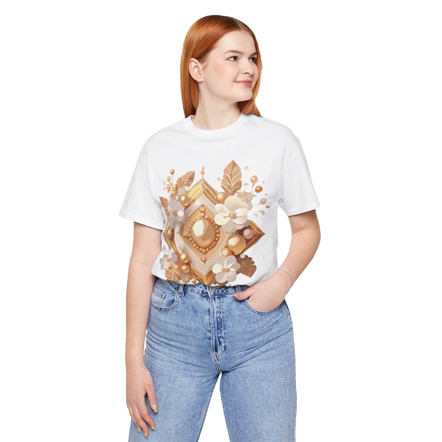 T-Shirt aus natürlicher Baumwolle – Queen Collection