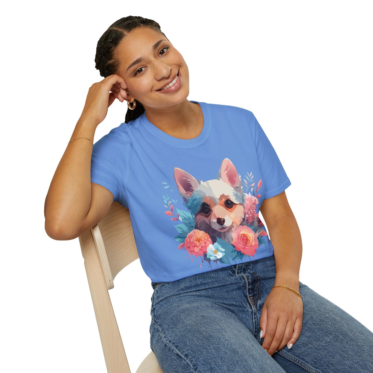 Dog Shirt, Shirt with Dog, Animal Tee, Shirt with Animals