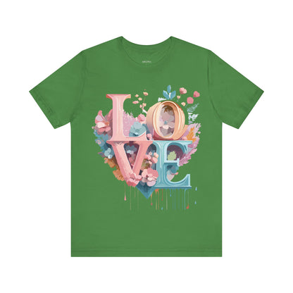 Natural Cotton Tee Shirt - Love Story Collection Printify