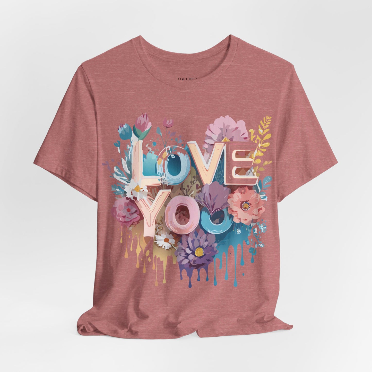 Natural Cotton Tee Shirt - Love story Collection