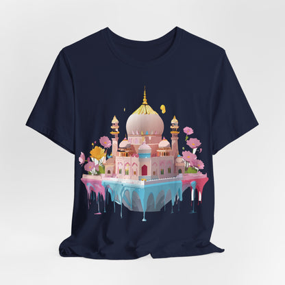 Natural Cotton Tee Shirt - Bukhara, Uzbekistan Printify