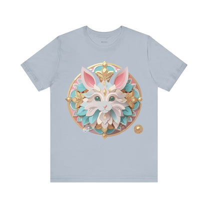 Natural Cotton Tee Shirt - Medallion Collection Printify