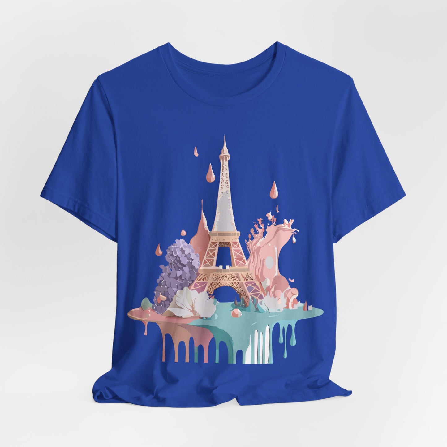 Natural Cotton Tee Shirt - Beautiful Places Collection - Paris