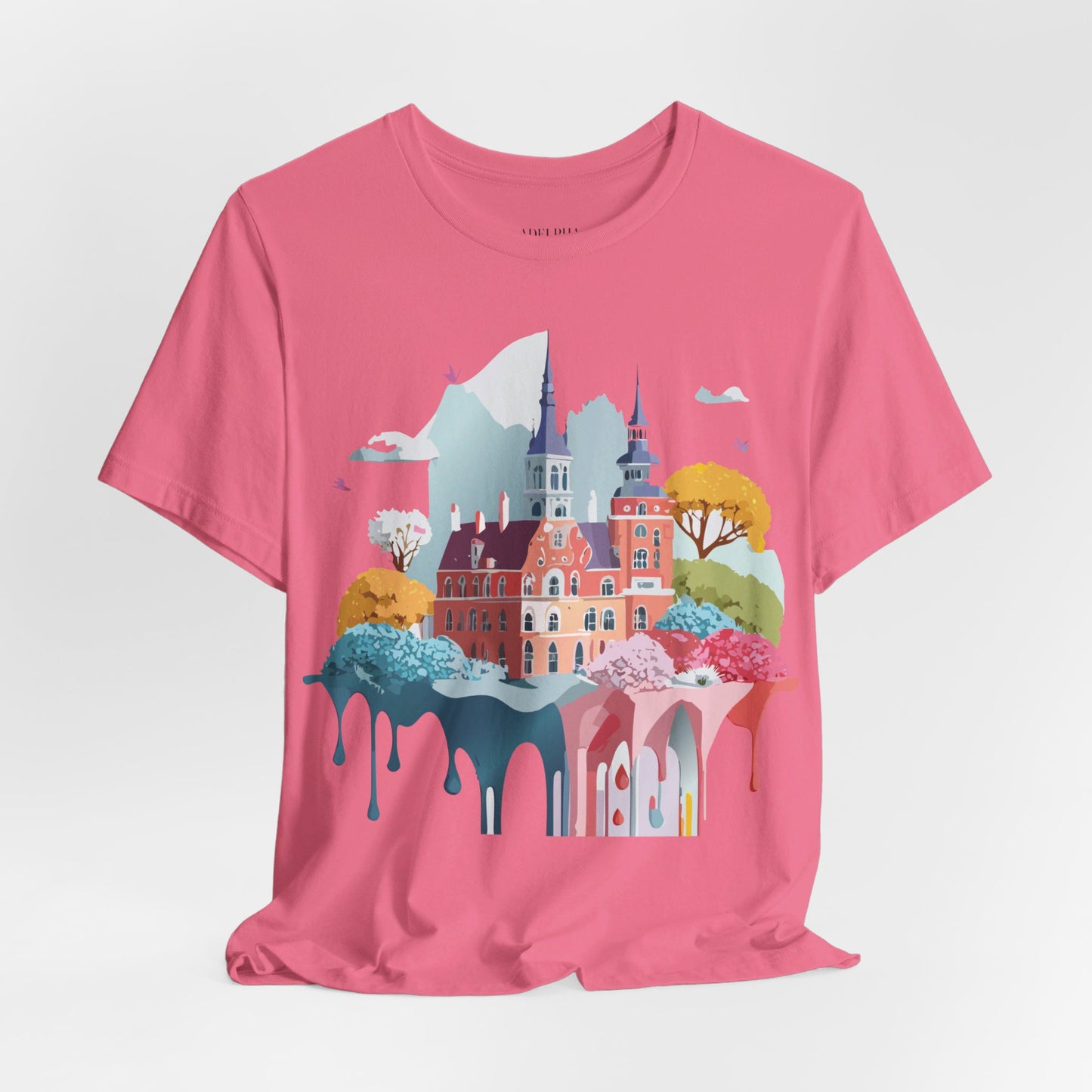 Natural Cotton Tee Shirt - Beautiful Places Collection - Warnemünde and Rostock - Germany