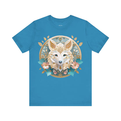 Natural Cotton Tee Shirt - Medallion Collection Printify