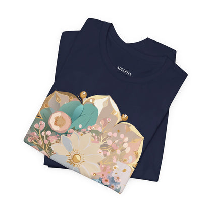 Natural Cotton Tee Shirt - Medallion Collection Printify