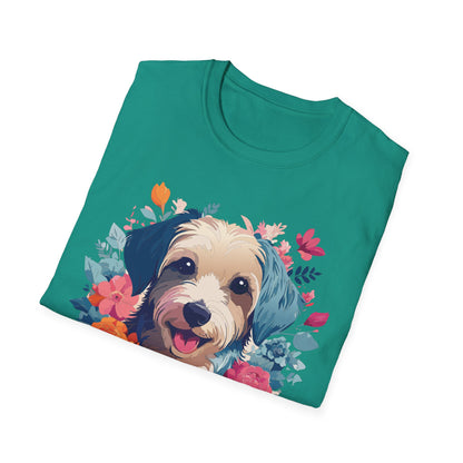 Dog Shirt Unisex Animal Tee Made From 100 Percent Ring Spun Cotton