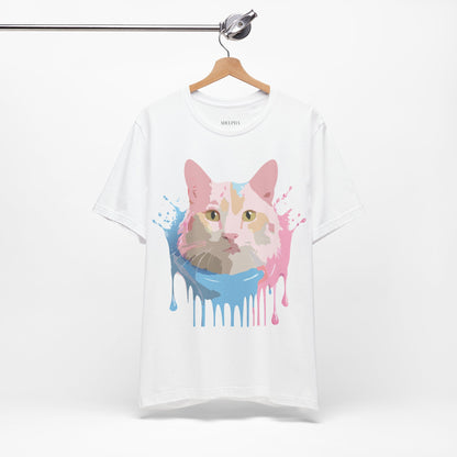Cat Shirt, Shirt with Cat - ADELPHA